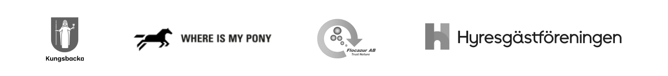HoloHouse partners: Kungsbacka kommun, Where Is My Pony, Flocazur AB, Hyresgästföreningen